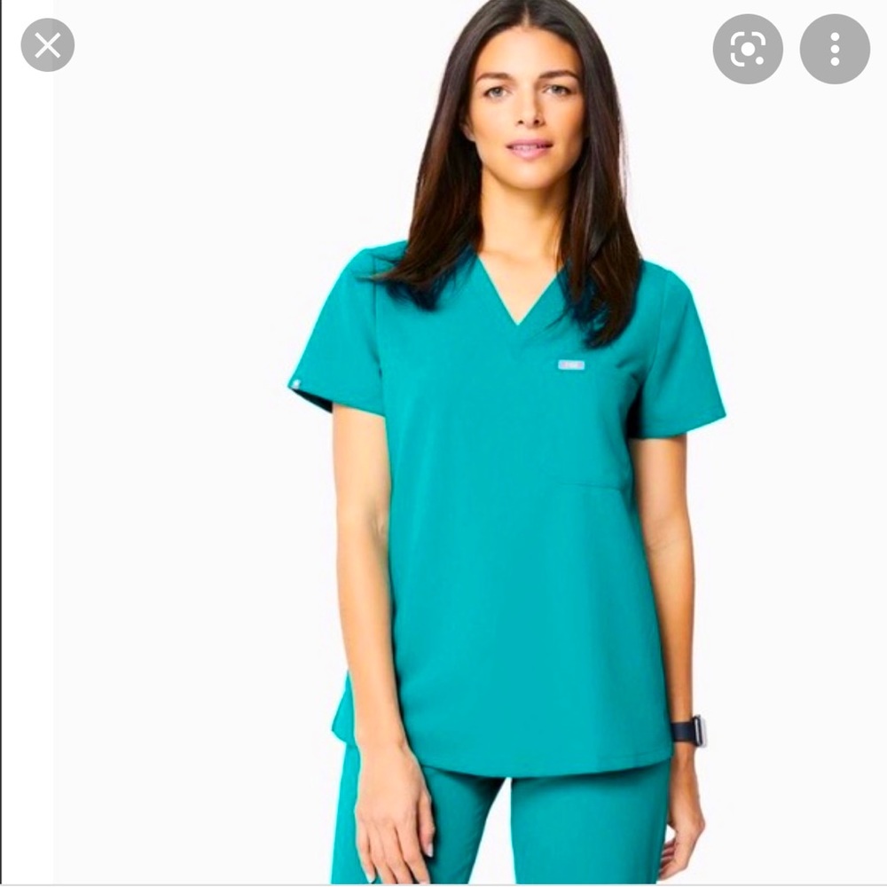 Figs teal x-small Catarina top sm Zamora jogger